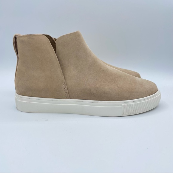 Birdies The Falcon Suede Sneaker Boot 9 Oat - Picture 2 of 16